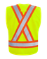 Open Road by Viking Surveyor Vest, green, back view