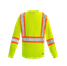 Viking Safety Bamboo Lined Long Sleeve Shirt, green, front view