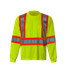Viking Safety Long Sleeve Shirt, green, front view