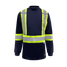 Viking Safety Long Sleeve Shirt, navy, front view