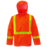 Viking Handyman FR PU Jacket, orange, front view