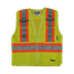 Viking 5pt. Tear Away Safety Vest, green, front view