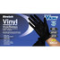 Viking Black Stretch Vinyl Disposable Gloves