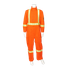 Viking Firewall 9 oz CSA Striped FR Coveralls, model 40679, Orange