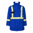 Viking Firewall Insulated FR Parka with 2-inch Stripes, model 55679, Royal Blue, CSA Z96-22 Class 1, Level FR