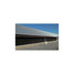 Reeves center-feed continuous evaporative cooling system with an uninterrupted pad bank; representative configured installation