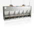 Crystal Spring F2 two-sided wean-to-finish wet/dry feeder with divided feeding spaces