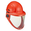 AS1000HAT-SPL: 10 Cal/cm² Face Shield w/ Hard Hat Shield Down