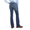 Women's FR Mid Rise Stretch Basic Boot Cut Jean