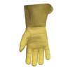 FR Leather Utility Wide Cuff Gloves, Palm View