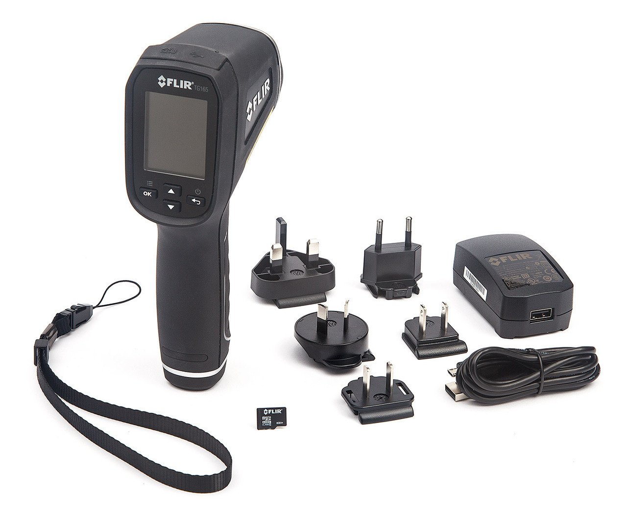 FLIR Thermal Imaging Camera System Wireless Sensor Detector Laser Image Storage TG165