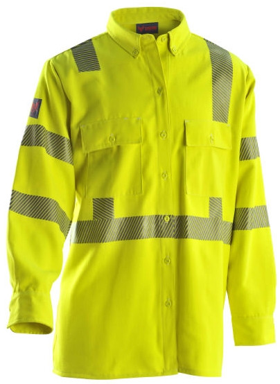 DriFire 12.1 Cal/cm² Hi-Vis Flame Resistant Utility Shirt