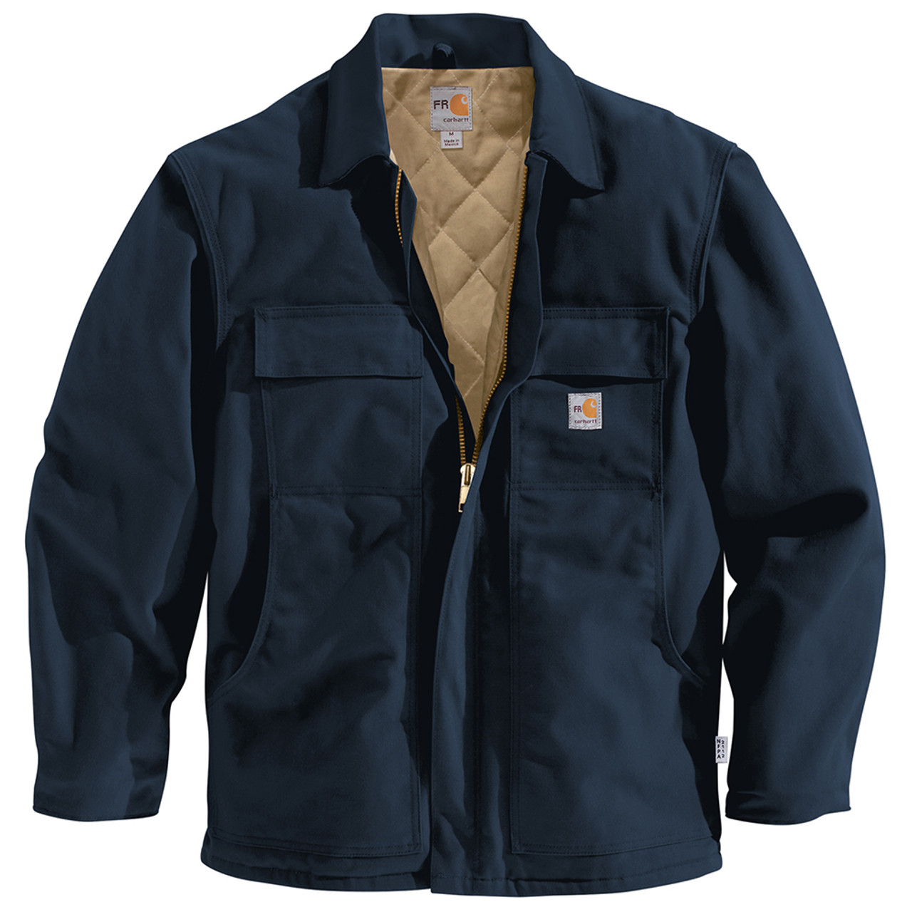 Carhartt Men's Plus Size Jacket - Blue - XXXL
