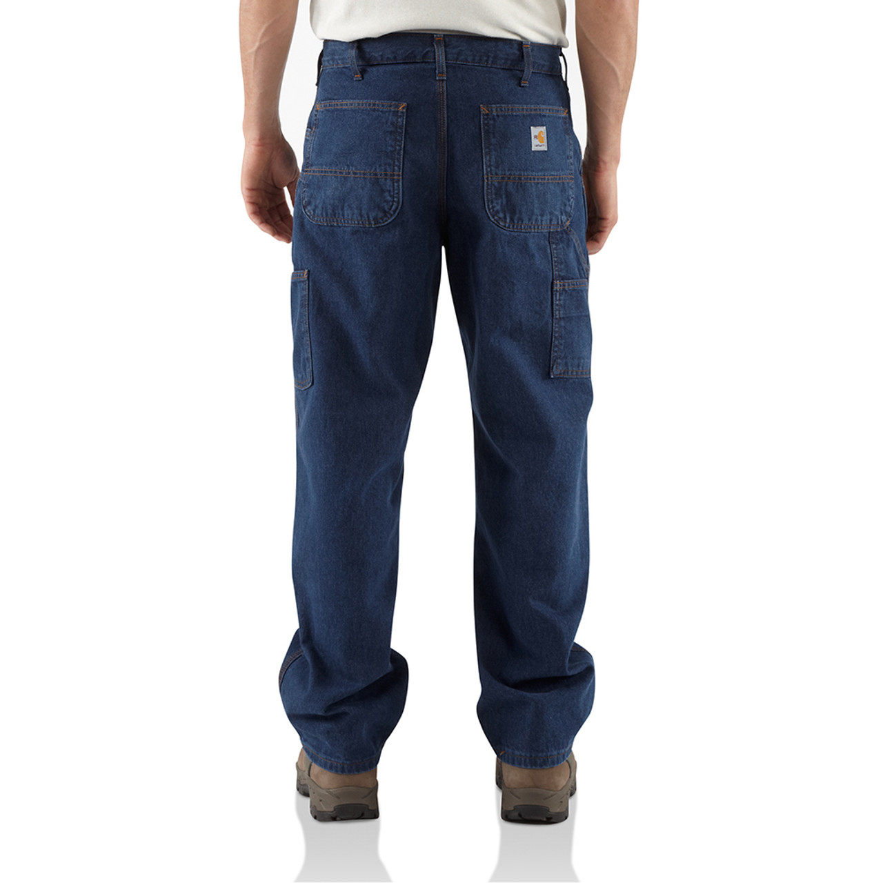 DENIM DUNGAREE 新品 Carhartt Signature Denim Flame Resistant Dungaree
