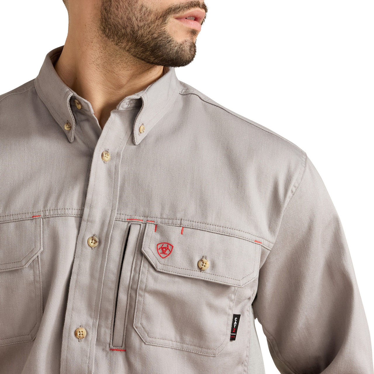 【未使用】WIND AND SEA Dusty S/S Work Shirt L Ariat Flame Resistant Solid Vent Work Shirt