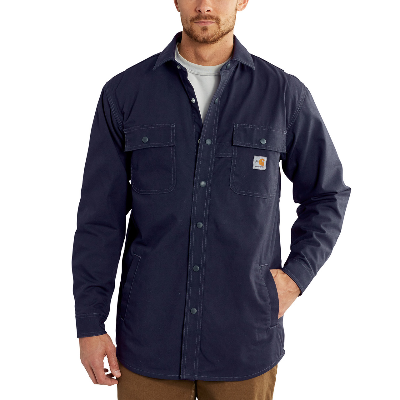 Carhartt Flame-Resistant Full Swing Quick Duck Shirt Jacket