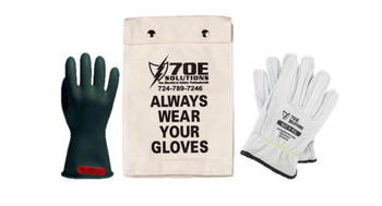 Salisbury E011R/11 Electrical Insulating Gloves,type I,11