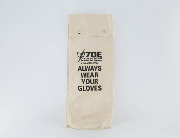 70E Solutions Canvas Glove Bag For 18" Glove Lengths (Gloves Not Included)