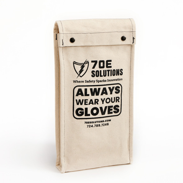 70E Solutions Canvas Glove Bag (Fits up to 14" Gloves)