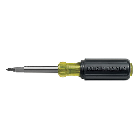 Klein Multi-Bit Screwdriver / Nut Driver, 10-in-1, Phillips, Slotted Bits