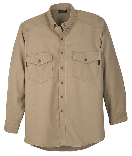 【HI FI FNK】Table Washed Longsleeve DriFire 8.7 Cal/cm² Hi-Vis Flame Resistant Long Sleeve Shirt