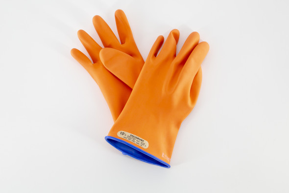 Class 00, 11" Length, 500V AC Rubber Gloves