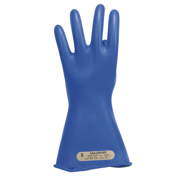 Class 00, 11" Length, 500V AC Rubber Gloves