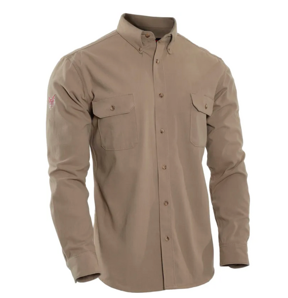 12.1 Cal/cm² Drifire FR Utility Shirt (Khaki)