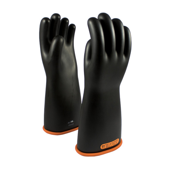 Class 4, 16" Length, 36,000V AC Rubber Gloves (O/B)