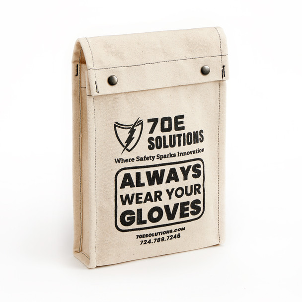70E Solutions Canvas Glove Bag