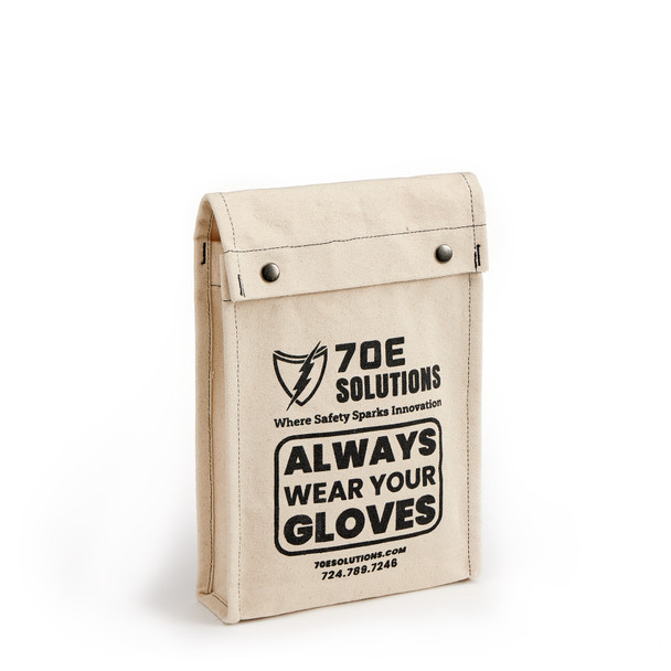 70E Solutions Canvas Glove Bag