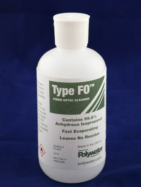 8-Oz Refillable Bottle Type FO Isopropyl Alcohol ## FO-8LF ##