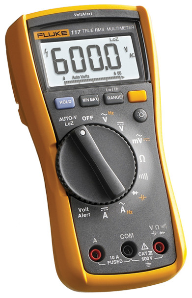 Electrician's True RMS Multimeter (FLUKE-117)
