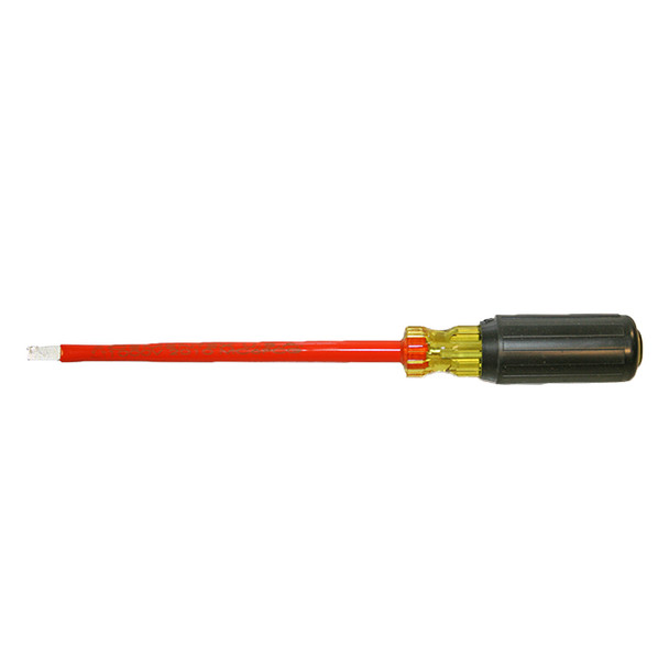 MC6P-CG Flat Blade Insulated Screwdriver 3/16 x 6"