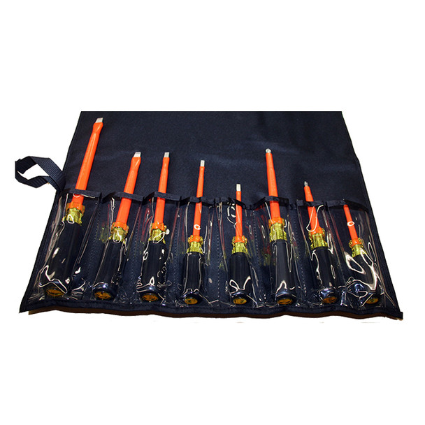8 Piece Screwdriver Tool Roll