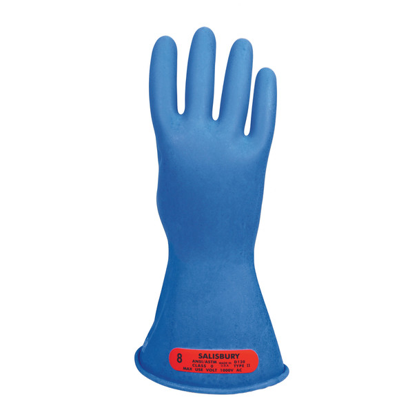 Class 0, 11" Length, 1,000V AC Rubber Gloves (Blue) Class 0, 11" Length, 1,000V AC Rubber Gloves (Blue)