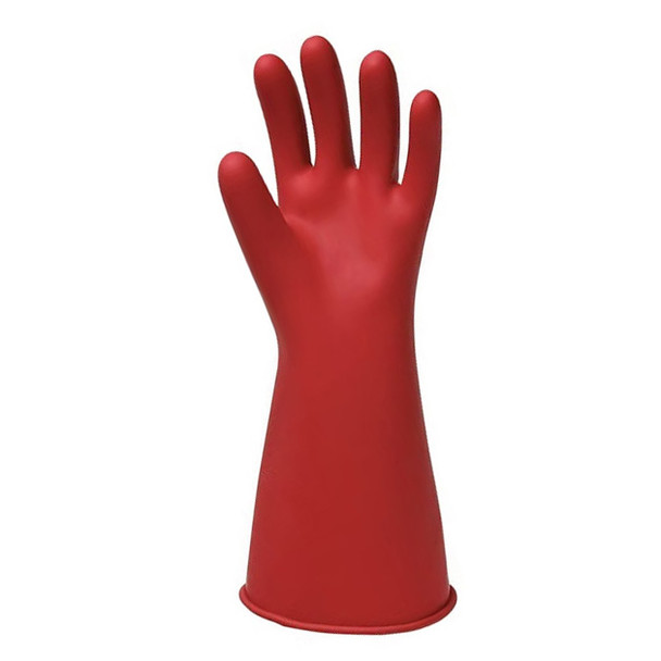 Class 00, 14" Length 500V AC Rubber Gloves (Red)