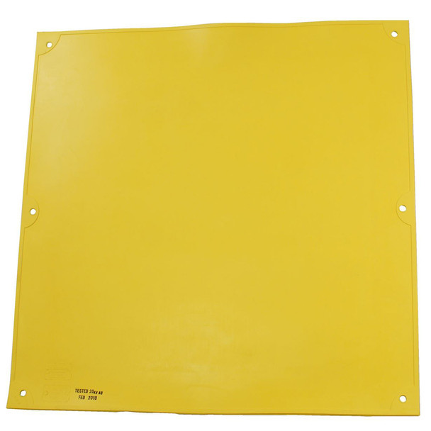 Class 2, Type 2, Yellow Rubber Blanket (36" x 36")