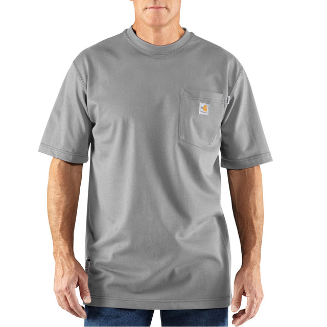 Carhartt 8.6 cal/cm2 Men's Flame Resistant Classic Twill Shirt - FRS160 ...