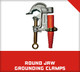 Round Jaw Grounding Clamps