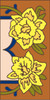 3x6 Tile Garden Daffodil Right