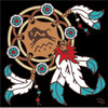 6x6 Tile Buffalo Dreamcatcher 7541A