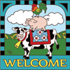 6x6 Tile Welcome Americana Turquoise 7696TQ