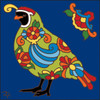 6x6 Tile Talavera Quail Cobalt 8005C