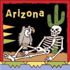 6x6 Tile AZ Day of the Dead