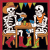 6x6 Tile Day of the Dead Saloon Card Game