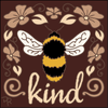 6x6 Tile Bee Kind Blooms