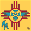 6x6 Tile New Mexico Thunderbird Zia