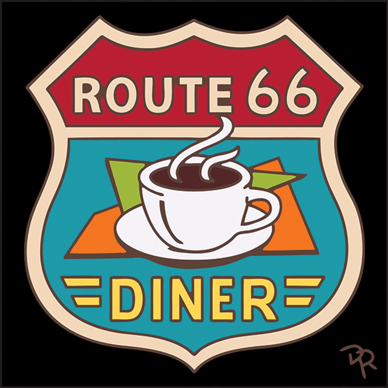 50s diner logos