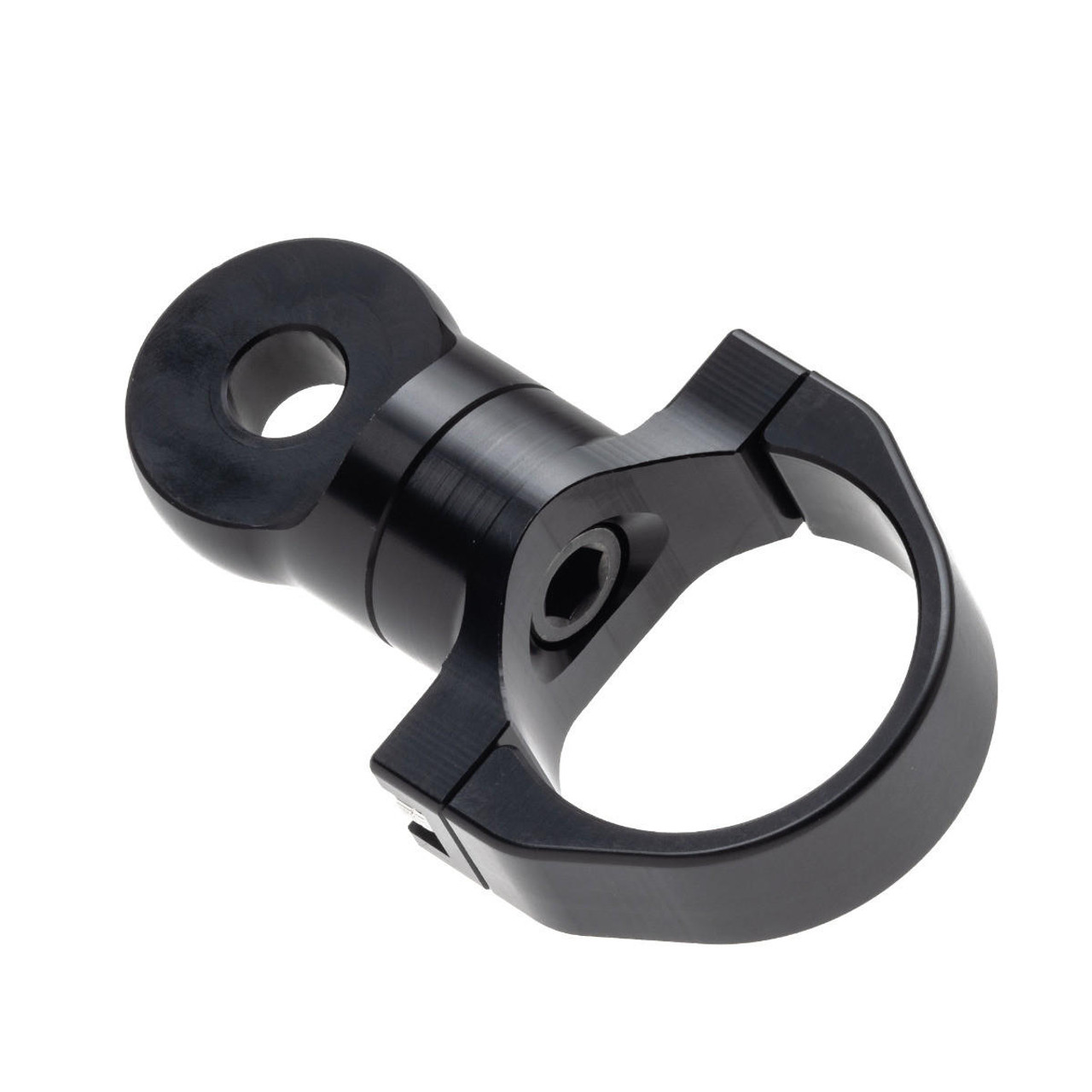 UTV INC 1.75” CLAMP ON BLACK ANODIZED BILLET ALUMINUM ADJUSTABLE WHIP MOUNT